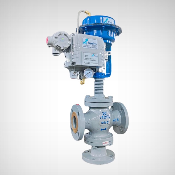Three Way Control Valve Manufacturers in Ahmedabad, India