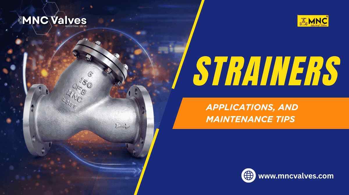 Strainers: Types, Applications, and Maintenance Tips | MNC VALVES