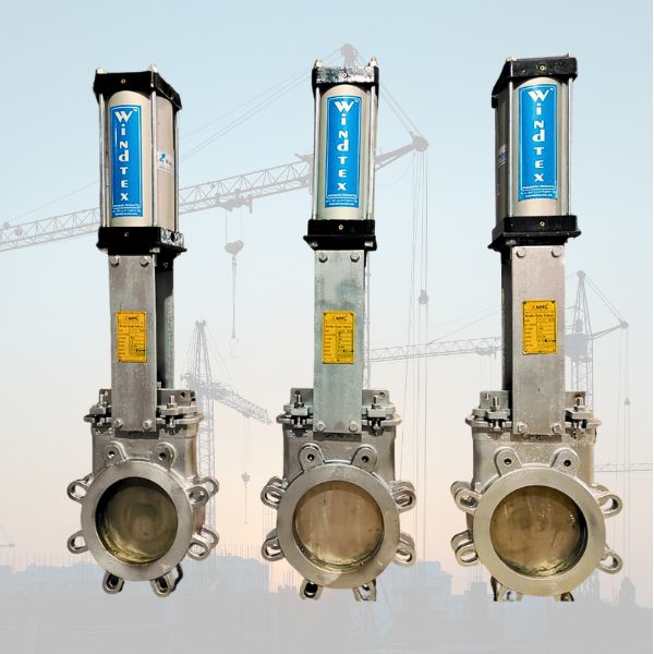 pneumatic Knife Edge Gate Valve - mnc-valves