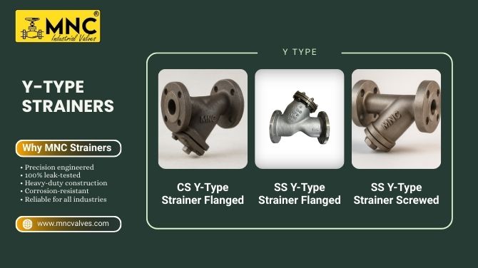 Why Industries Rely on Y-Type Strainer Manufacturers in India & Worldwide | MNC VALVES Ahmedabad