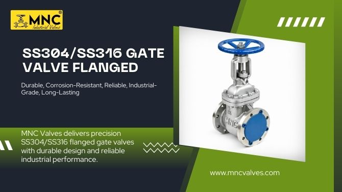 SS304 / SS316 Flanged Gate Valve Manufacturer in India | MNC Valves
