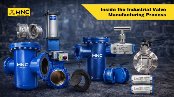 How Industrial Valves Are Manufactured: A Complete Guide by MNC VALVES