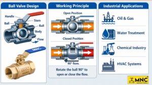 What Is a Ball Valve? – Design, Working Principle & Industrial Applications