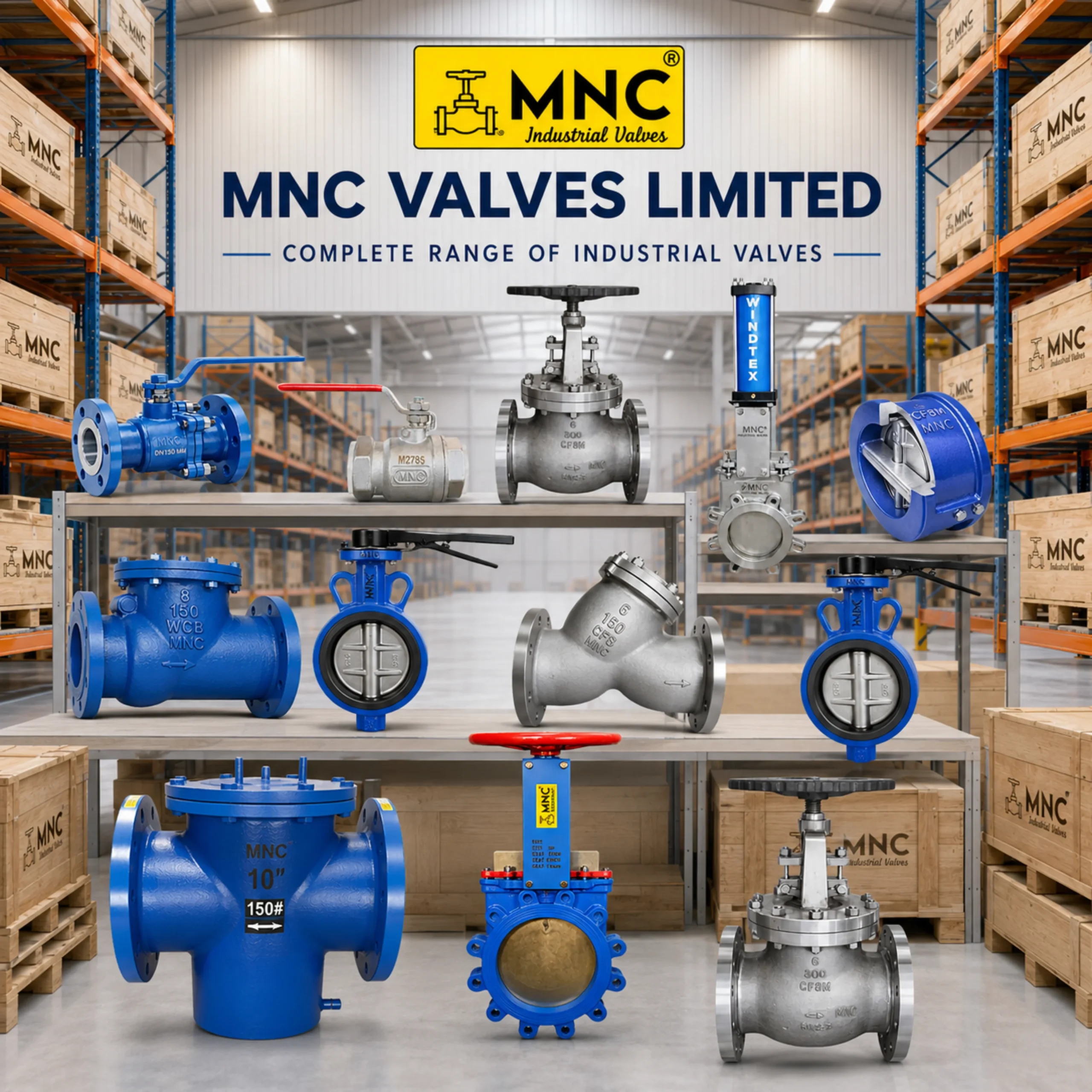 MNC industrial valves