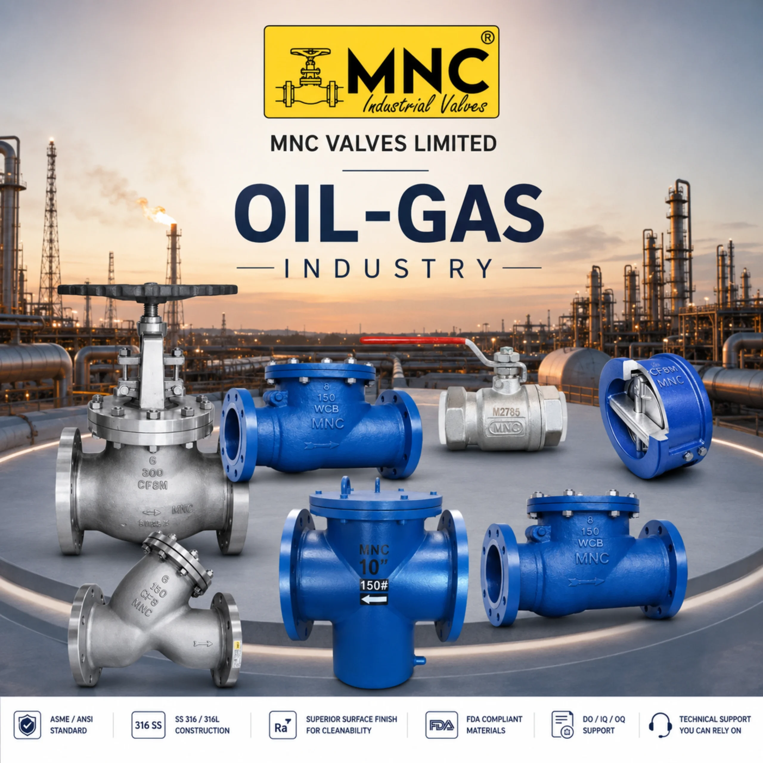 Valves for Oil and Gas Industry